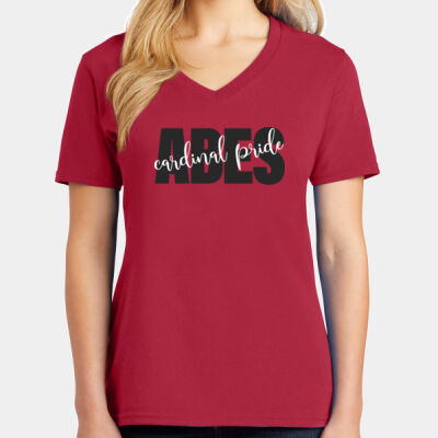 FCHT - Ladies Core Cotton V Neck Tee Thumbnail