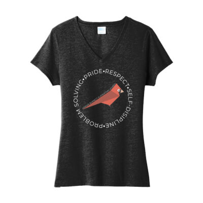 FCHT - Ladies Fan Favorite ™ Blend V Neck Tee Thumbnail