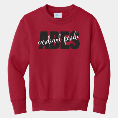 FCHT - Youth Core Fleece Crewneck Sweatshirt Thumbnail