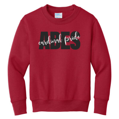 FCHT - Youth Core Fleece Crewneck Sweatshirt Thumbnail
