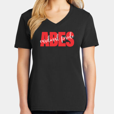 FCHT  - Ladies Core Cotton V Neck Tee Thumbnail