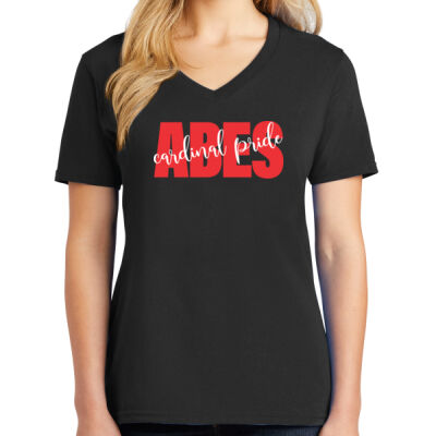 FCHT  - Ladies Core Cotton V Neck Tee Thumbnail