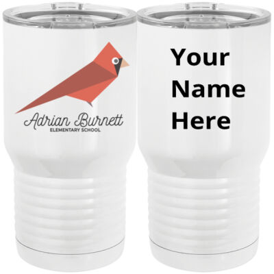 SUB - 20 oz. Tall Stainless Steel Vacuum Insulated Tumbler White Thumbnail