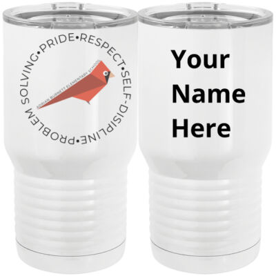 SUB - 20 oz. Tall Stainless Steel Vacuum Insulated Tumbler White Thumbnail