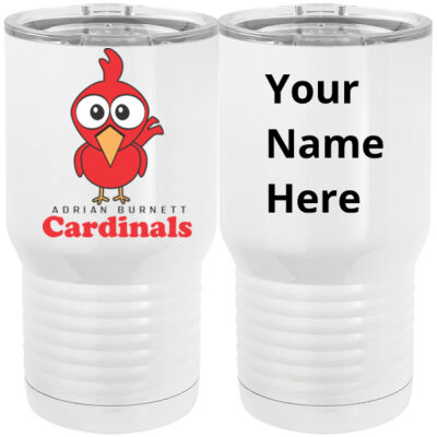 SUB - 20 oz. Tall Stainless Steel Vacuum Insulated Tumbler White Thumbnail