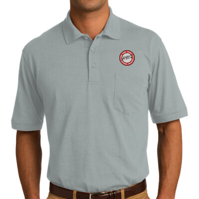 EMB  - Core Blend Jersey Knit Pocket Polo Thumbnail