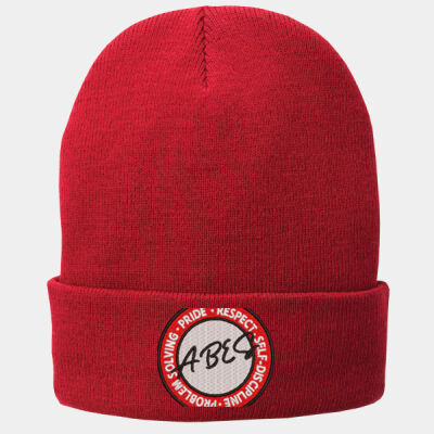 EMB  - Fleece Lined Knit Cap Thumbnail
