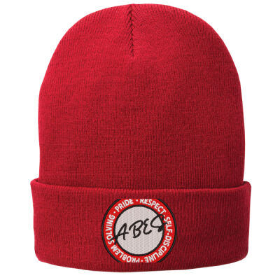EMB  - Fleece Lined Knit Cap Thumbnail