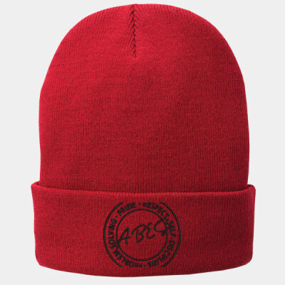 EMB  - Fleece Lined Knit Cap Thumbnail