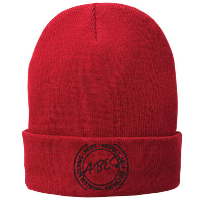 EMB  - Fleece Lined Knit Cap Thumbnail