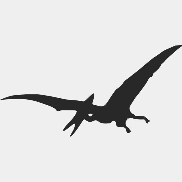Pterodactyl Dinosaur Silhouette 2 Thumbnail