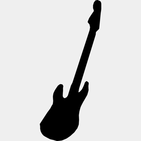 Electric Guitar Silhouette 7 Thumbnail