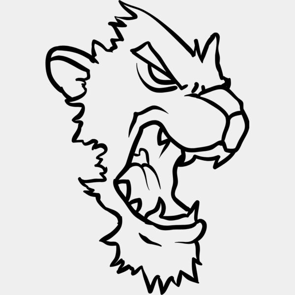 Lion White Mascot 1 Thumbnail