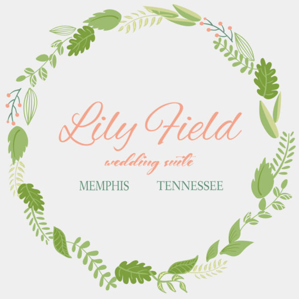 Wedding Honeymoon Floral Wreath Template 1 Thumbnail