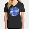 Ladies Core Cotton V-Neck Tee Thumbnail