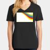 Ladies Core Cotton V-Neck Tee Thumbnail